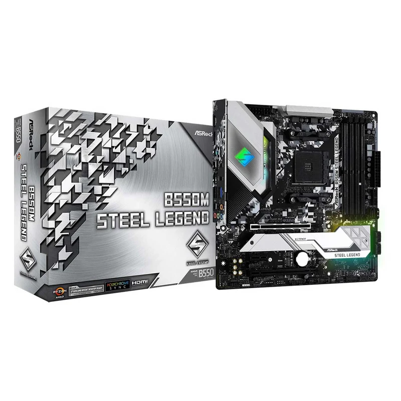 Asrock B550M Steel Legend Motherboard