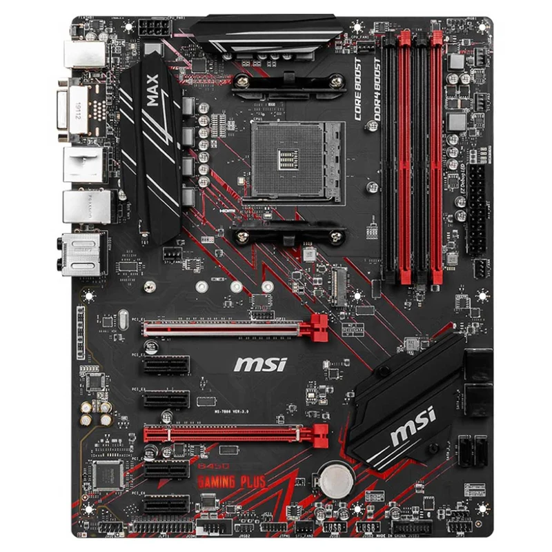 MSI B450 Gaming Plus MAX AMD Motherboard