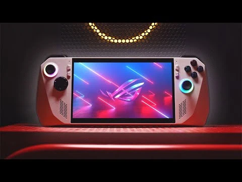 ASUS ROG ALLY AMD Ryzen Z1 16GB RAM + 512GB SSD 7" Touch Screen FHD 120HZ Gaming Handheld Console (White) (RC71L-NH019W) | With ASUS ROG Ally 2-year Official Warranty