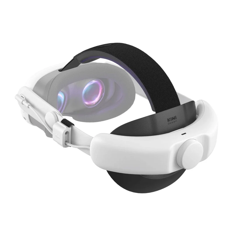 Kiwi Design Comfort Battery Head Strap For Meta Quest 3 (White) (Q31-2.2)
