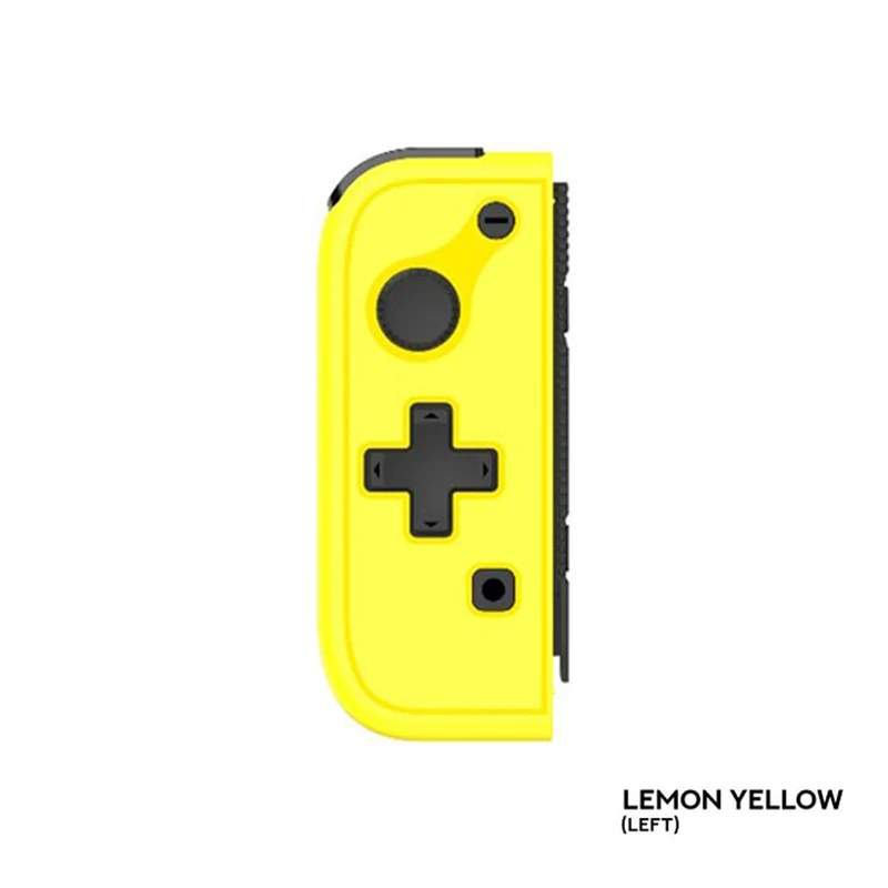 Omelet Gaming Mini JoyPad Glow in the Dark Controller (Moon White (Left), Moon White (Right), Lemon Yellow (Left), Lemon Yellow (Right), Sunset Orange (Left), Sunset Orange (Right), Azure Blue (Left), Volt Green (Right))