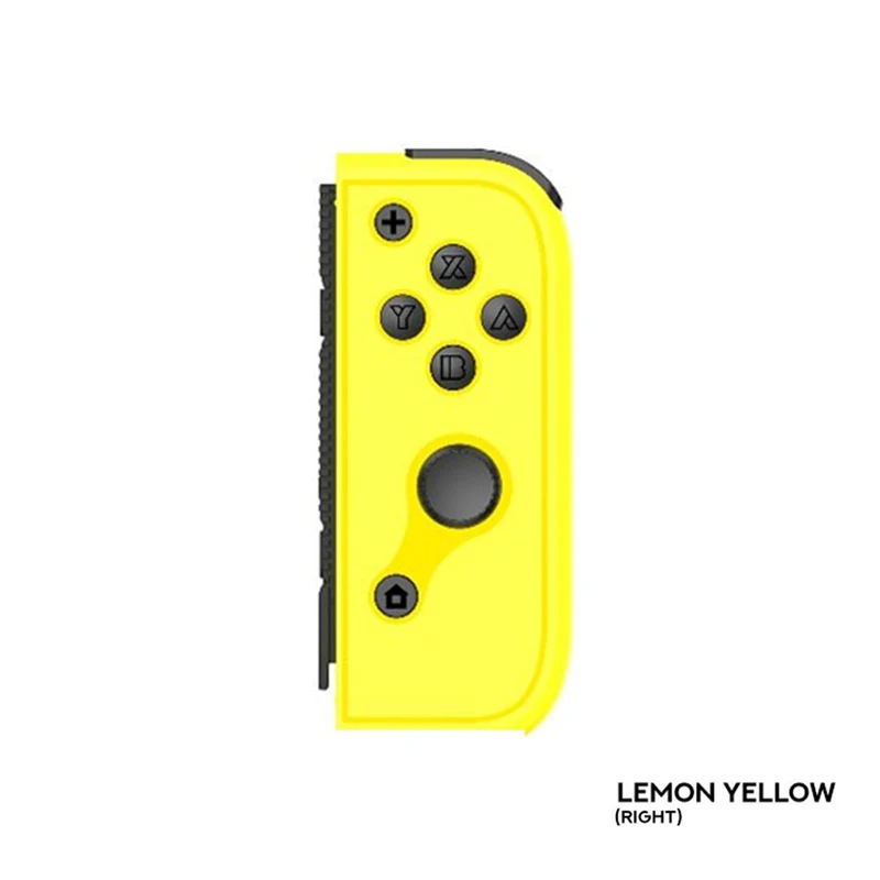 Omelet Gaming Mini JoyPad Glow in the Dark Controller (Moon White (Left), Moon White (Right), Lemon Yellow (Left), Lemon Yellow (Right), Sunset Orange (Left), Sunset Orange (Right), Azure Blue (Left), Volt Green (Right))