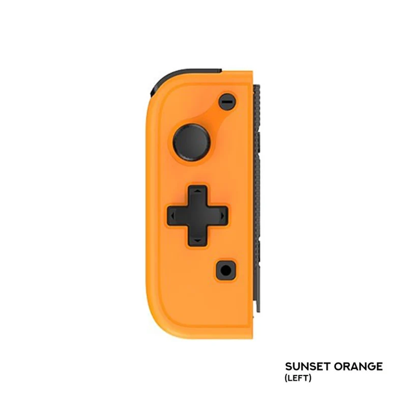 Omelet Gaming Mini JoyPad Glow in the Dark Controller (Moon White (Left), Moon White (Right), Lemon Yellow (Left), Lemon Yellow (Right), Sunset Orange (Left), Sunset Orange (Right), Azure Blue (Left), Volt Green (Right))