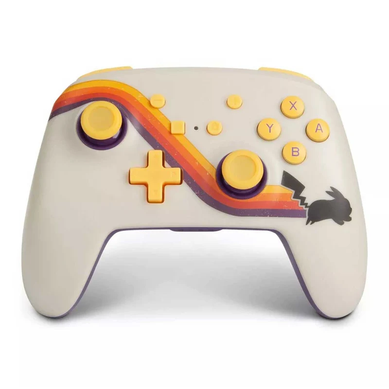 Power-A Enhanced Wireless Controller for Switch (Pokemon Pikachu Retro, Kingdom of Hyrule, Blood Moon Zelda, Legend of Zelda Midnight Ride)
