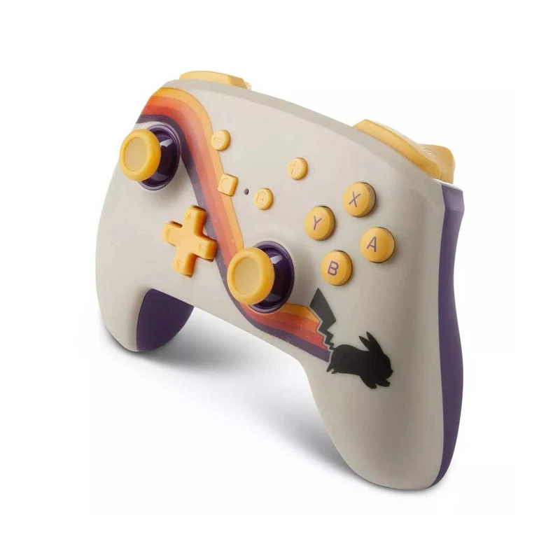 Power-A Enhanced Wireless Controller for Switch (Pokemon Pikachu Retro, Kingdom of Hyrule, Blood Moon Zelda, Legend of Zelda Midnight Ride)