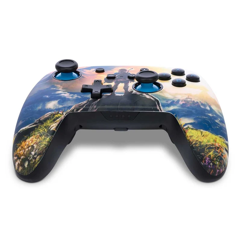 Power-A Enhanced Wireless Controller for Switch (Pokemon Pikachu Retro, Kingdom of Hyrule, Blood Moon Zelda, Legend of Zelda Midnight Ride)