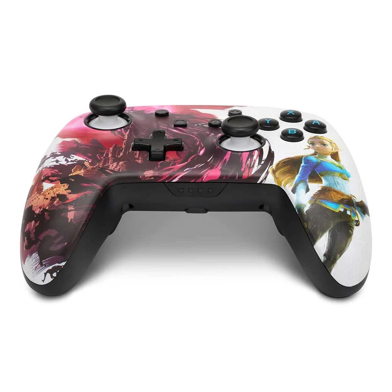 Power-A Enhanced Wireless Controller for Switch (Pokemon Pikachu Retro, Kingdom of Hyrule, Blood Moon Zelda, Legend of Zelda Midnight Ride)