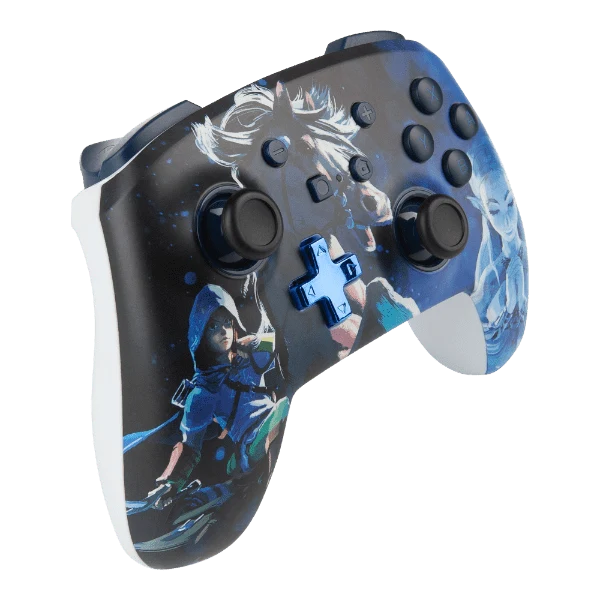 Power-A Enhanced Wireless Controller for Switch (Pokemon Pikachu Retro, Kingdom of Hyrule, Blood Moon Zelda, Legend of Zelda Midnight Ride)