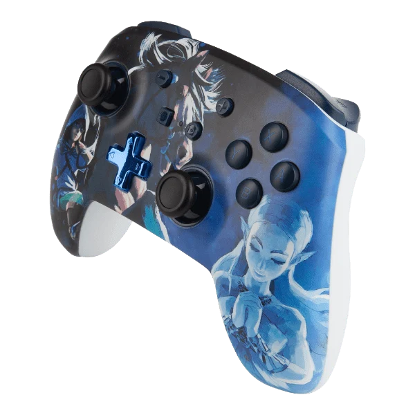 Power-A Enhanced Wireless Controller for Switch (Pokemon Pikachu Retro, Kingdom of Hyrule, Blood Moon Zelda, Legend of Zelda Midnight Ride)