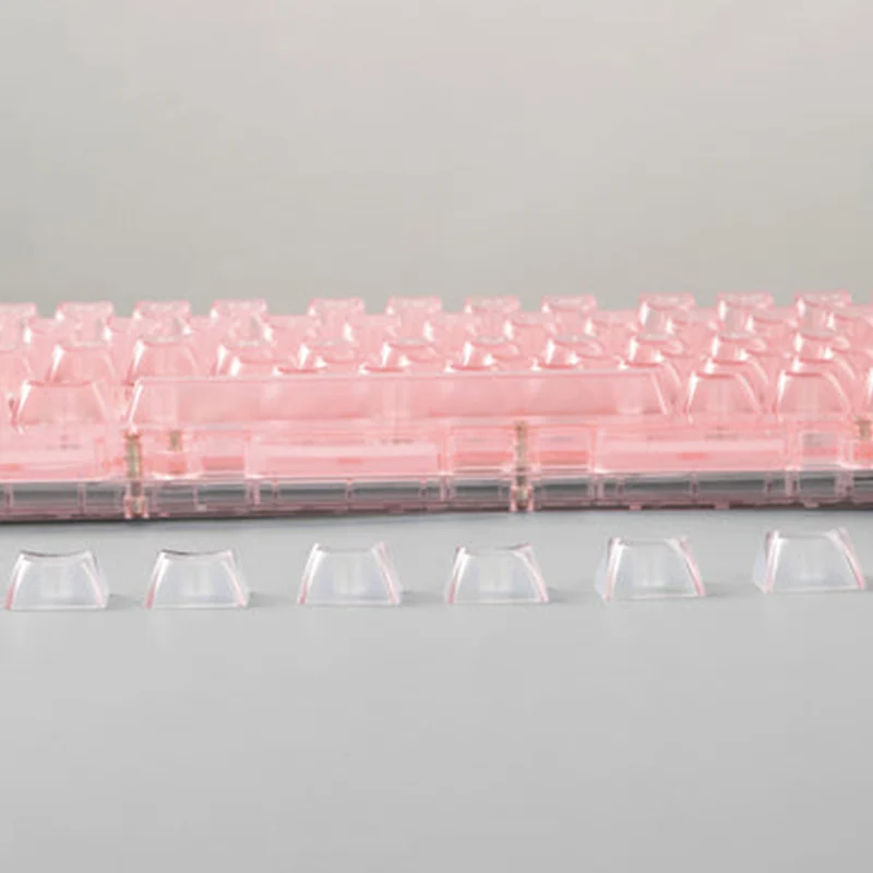 Monsgeek Ice 75 Multi-Mode RGB Hot-Swappable Transparent Mechanical Keyboard (Crystal Pro)