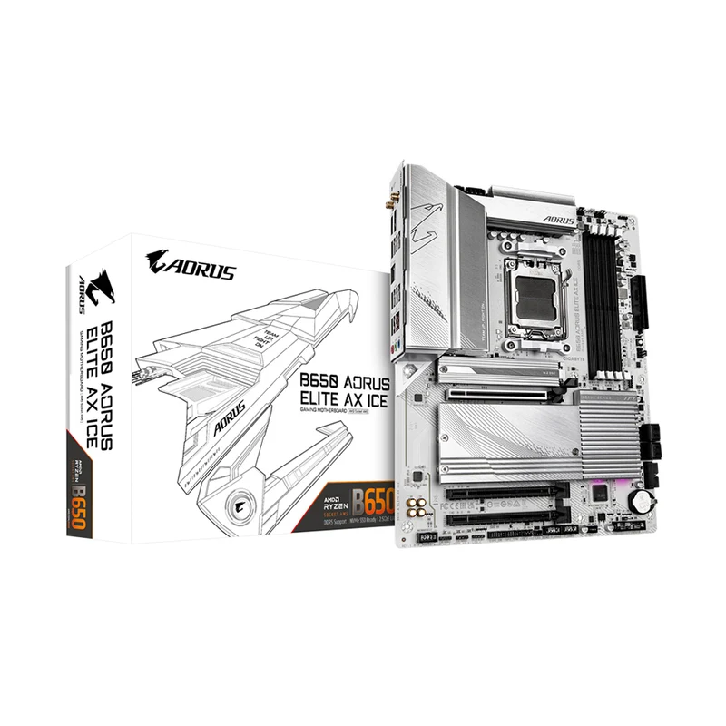 Gigabyte B650A Elite AX ICE Gaming Motherboard