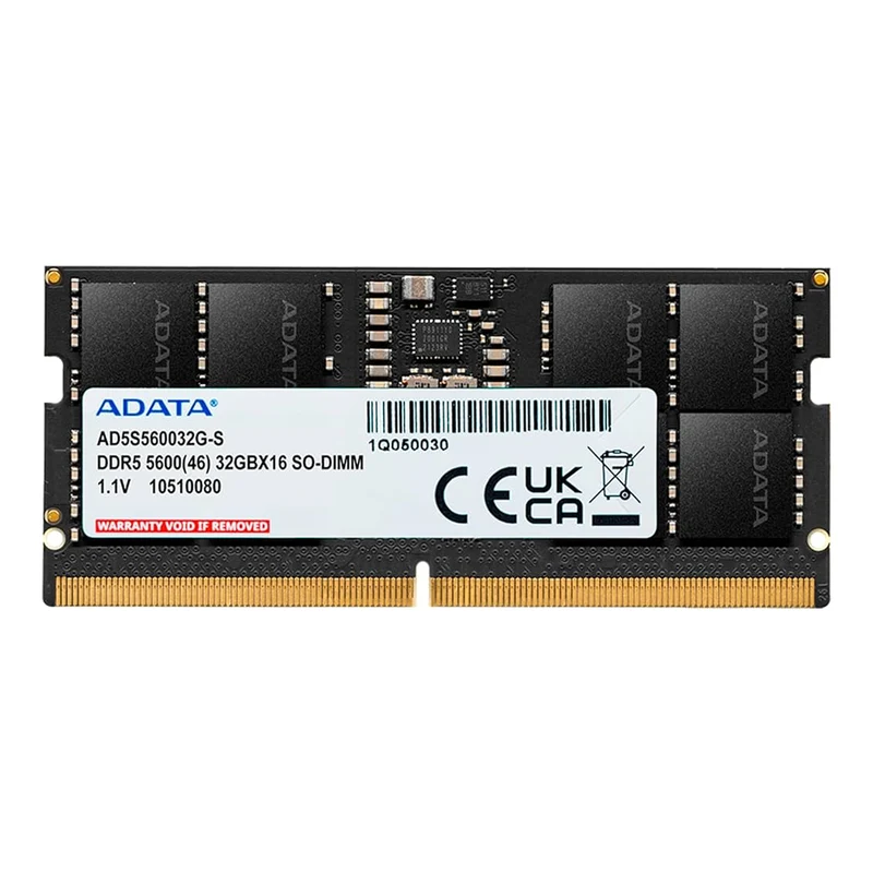 Adata DDR5 5600MHz SO-DIMM Memory (8GB, 32GB)