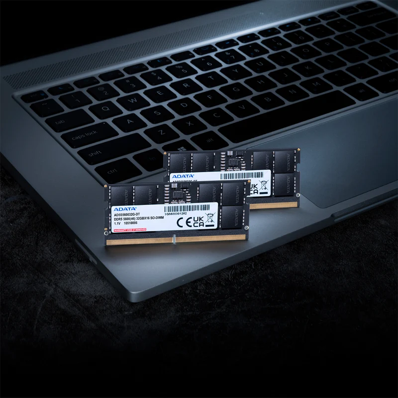 Adata DDR5 5600MHz SO-DIMM Memory (8GB, 32GB)