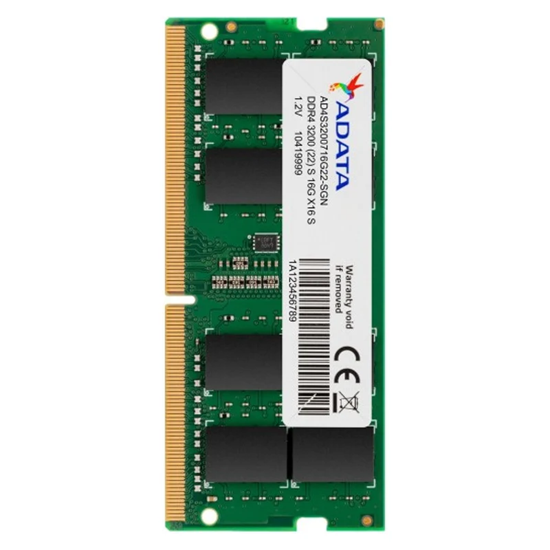 Adata 32GB DDR4 3200MHz PC4-25600 SO-DIMM Memory (AD4S320032G22-SGN)