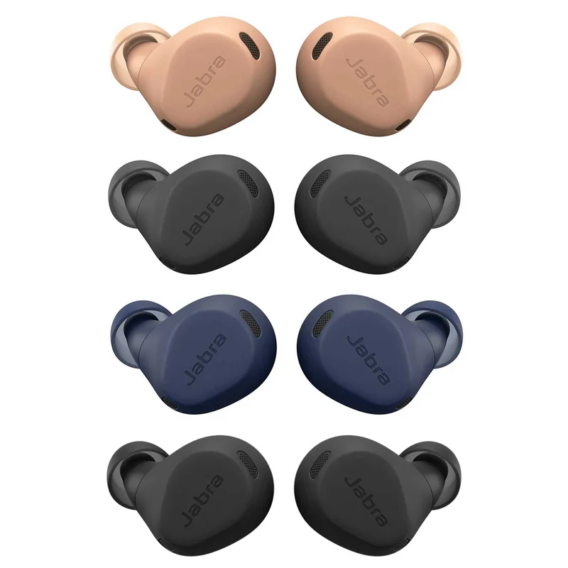 Jabra Elite 8 Active True Wireless Sports Earbuds (Caramel, Dark Grey, Navy, Black)