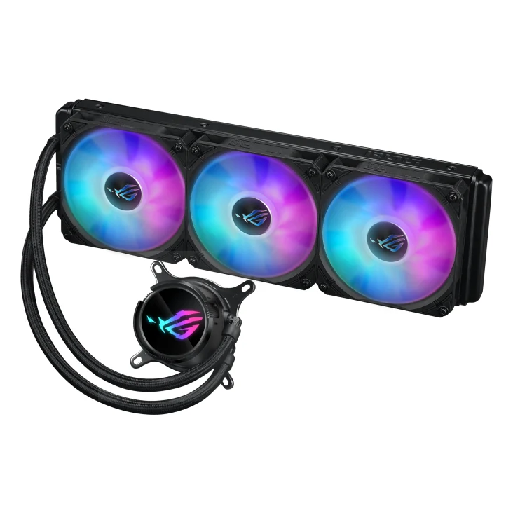 Asus ROG Strix LC III 360 RGB CPU Liquid Cooler (Black, White)
