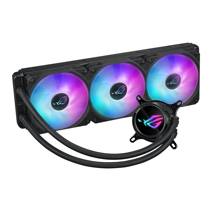 Asus ROG Strix LC III 360 RGB CPU Liquid Cooler (Black, White)