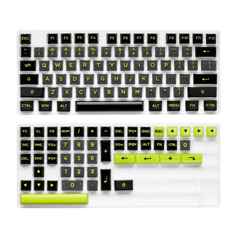 Pulsar 3D Polycarbonate Keycaps 124-Set Acid Rewind Edition (GD8000KC01)