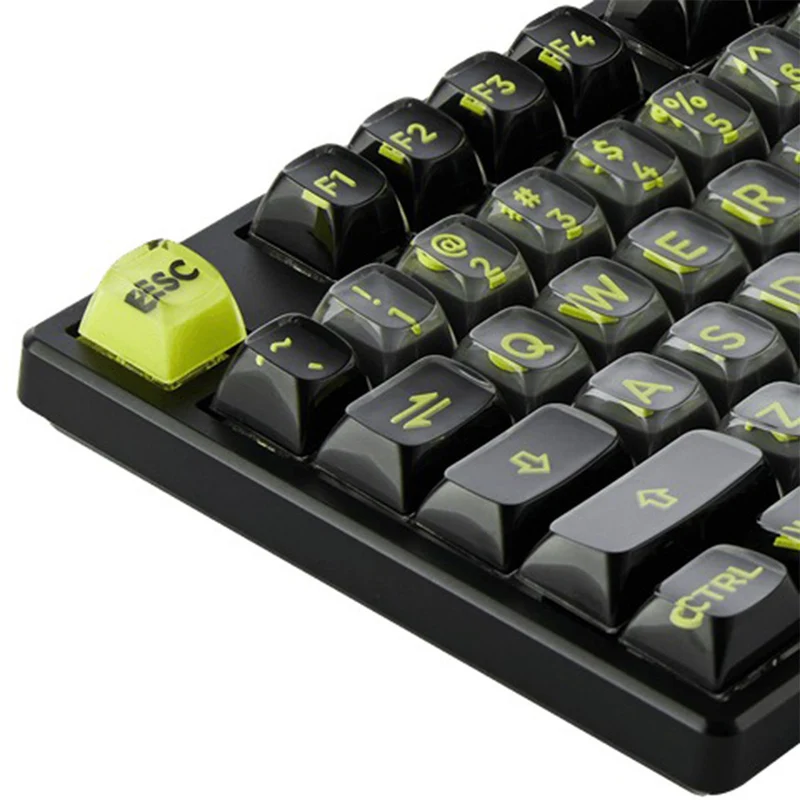 Pulsar 3D Polycarbonate Keycaps 124-Set Acid Rewind Edition (GD8000KC01)