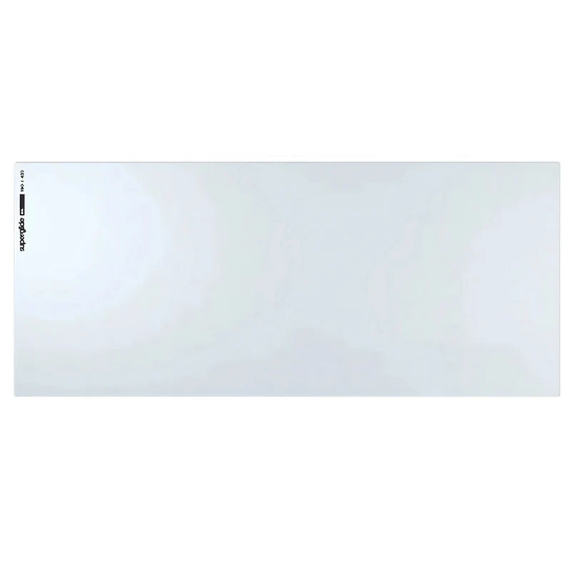 Pulsar Superglide Premium Glass Mouse Pad XXL (Black, White)