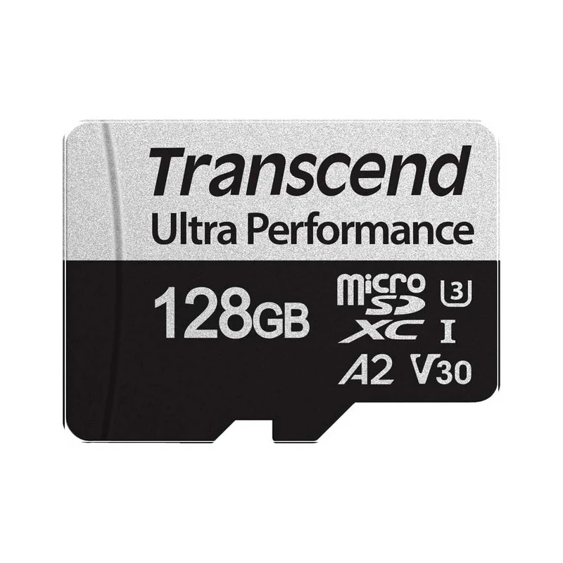 Transcend 340S Ultra Performance MicroSDXC UHS-I U3 V30 A2 160MB/S Read Memory Card For Gaming & App With SD Adapter (64GB, 128GB, 256GB)