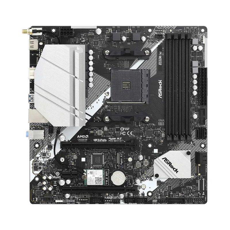 Asrock B550M/AC (WiFi) DDR4 Motherboard