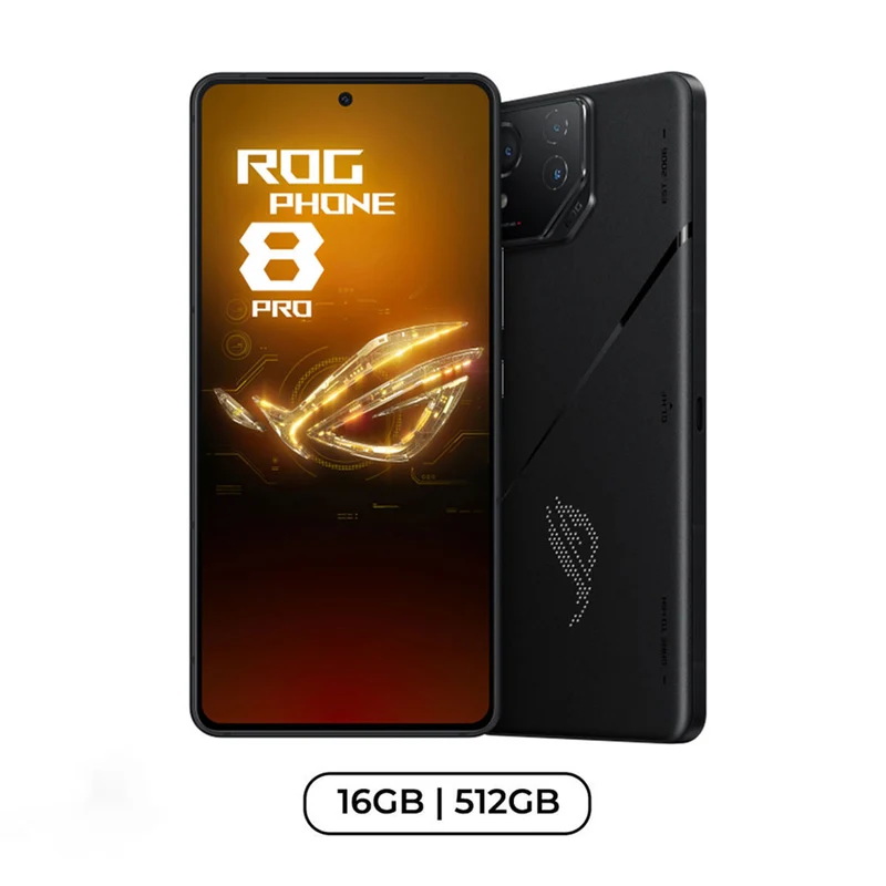 Asus ROG Phone 8 Pro Android 14 Snapdragon 8 Gen3 5G 6.78" FHD + Gaming Mobile (Black)
