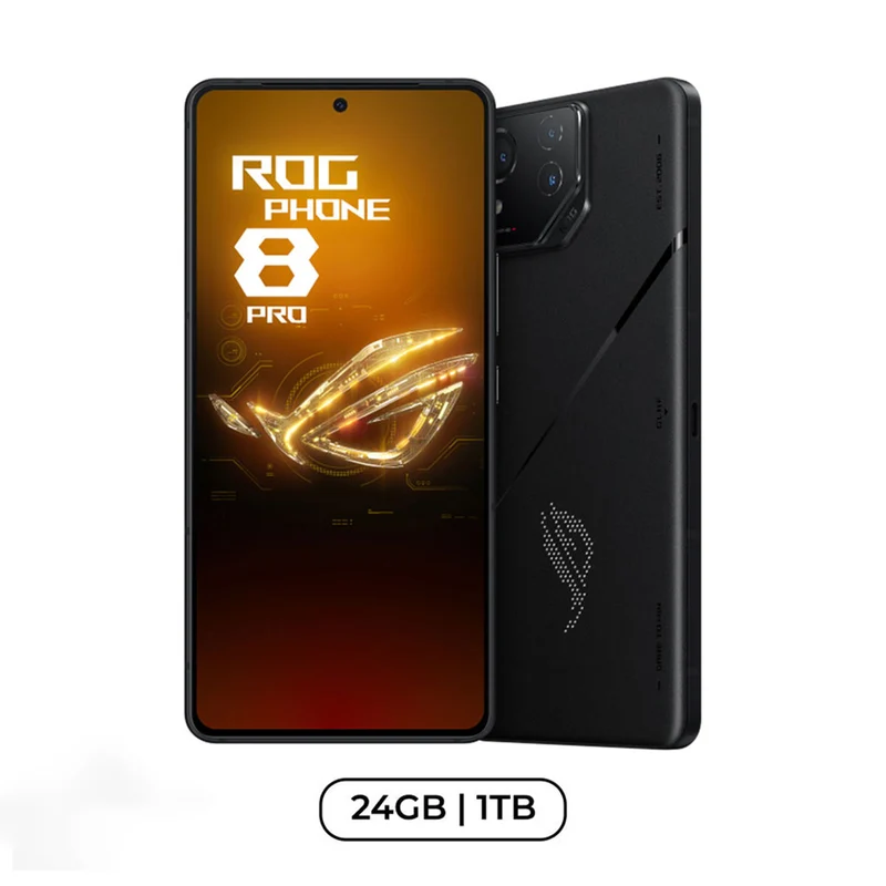 Asus ROG Phone 8 Pro Android 14 Snapdragon 8 Gen3 5G 6.78" FHD + Gaming Mobile (Black)