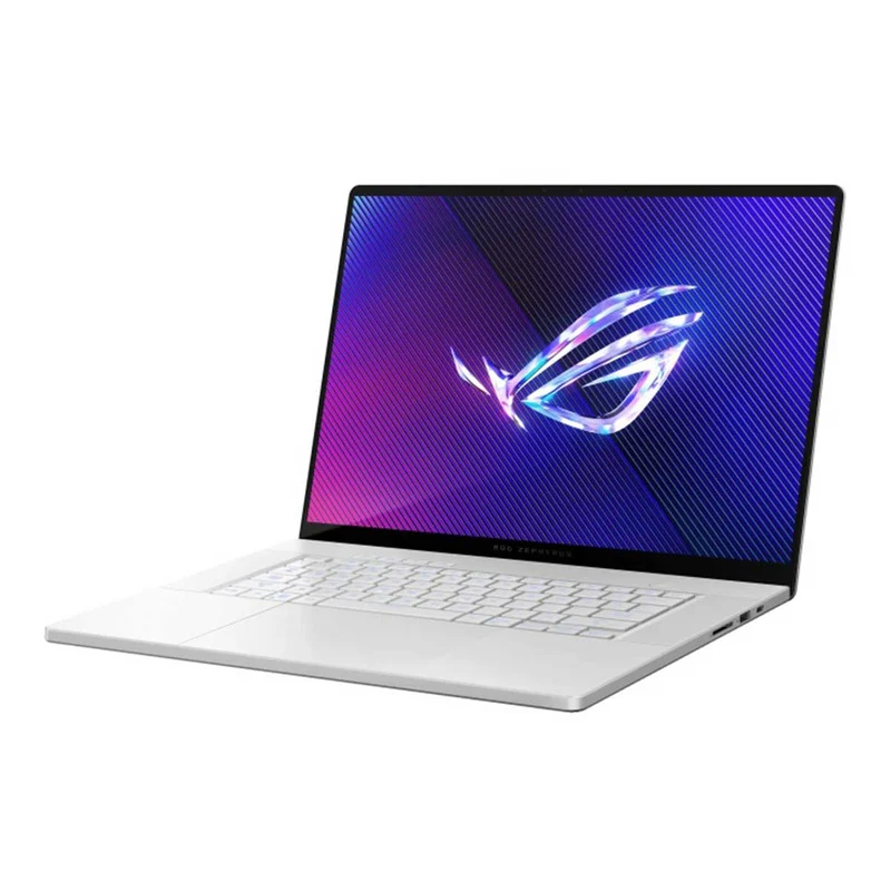 Asus ROG Zephyrus G16 GU605MI-QR168WS Gaming Laptop (Platinum White) | 16" 2.5K (2560x1600) WQXGA OLED 240Hz | i7-Ultra 155H | 32GB RAM | 1TB SSD | RTX 4070 | Win 11 Home | ROG Zephyrus G16 Sleeve (2024) | ROG Impact Gaming Mouse | Type-C PD Adapter