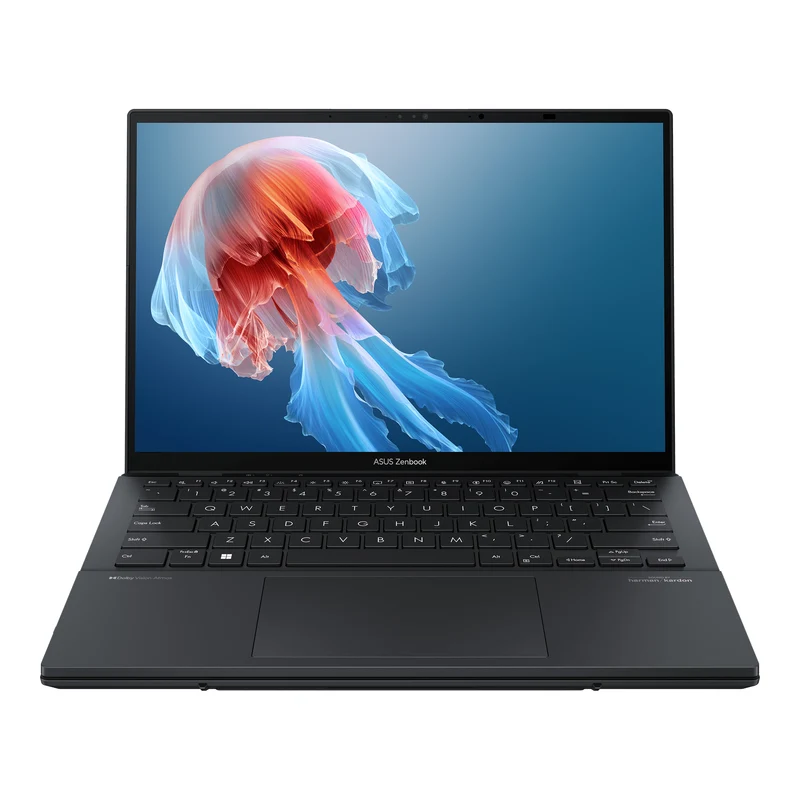 Asus Zenbook Duo UX8406MA-PZ221WS Laptop (Inkwell Grey) | 14" 3K OLED 16:10 Touch | Ultra 7 155H | 32GB RAM | 1TB SSD | Iris Arc | Windows 11 | MS Office Home & Student 2021 | Backpack