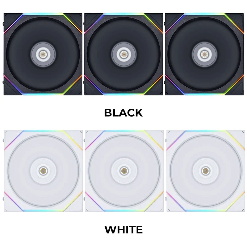 Lian Li Uni Fan TL 120 RGB Reverse Blade 120mm Fan Triple Pack With Controller