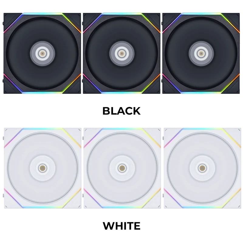 Lian Li Uni Fan TL 120 RGB 120mm Fan Triple Pack With Controller