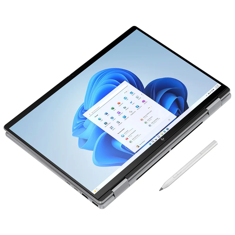 HP Envy X360 14-FC0066TU 2-in-1 Laptop (Meteor Silver) | 14.0" UWVA OLED (2880x1800) | Ultra 7-155U | 16GB RAM | 1TB SSD | Intel Integrated Graphics | Windows 11 Home | MS Office Home & Student 2021 | HP Prelude Topload Bag