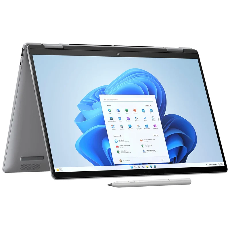 HP Envy X360 14-FC0066TU 2-in-1 Laptop (Meteor Silver) | 14.0" UWVA OLED (2880x1800) | Ultra 7-155U | 16GB RAM | 1TB SSD | Intel Integrated Graphics | Windows 11 Home | MS Office Home & Student 2021 | HP Prelude Topload Bag