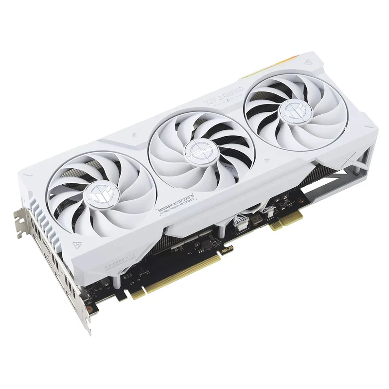 Asus TUF Gaming Geforce RTX 4070 Ti Super OC Edition 16GB GDDR6X BTF White Graphics Card