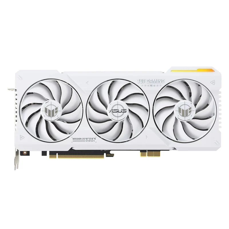 Asus TUF Gaming Geforce RTX 4070 Ti Super OC Edition 16GB GDDR6X BTF White Graphics Card