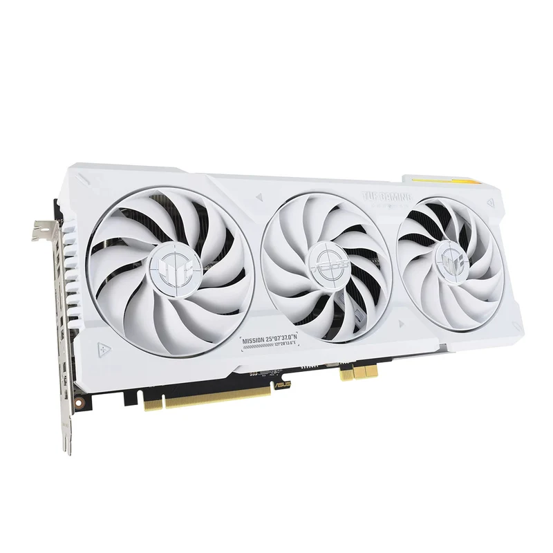 Asus TUF Gaming Geforce RTX 4070 Ti Super OC Edition 16GB GDDR6X BTF White Graphics Card