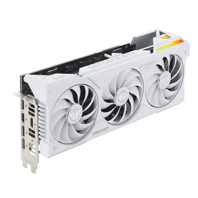 Asus TUF Gaming Geforce RTX 4070 Ti Super OC Edition 16GB GDDR6X BTF White Graphics Card