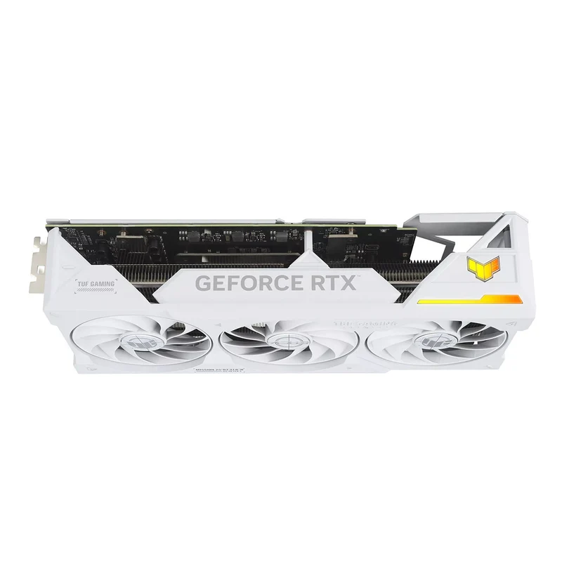 Asus TUF Gaming Geforce RTX 4070 Ti Super OC Edition 16GB GDDR6X BTF White Graphics Card