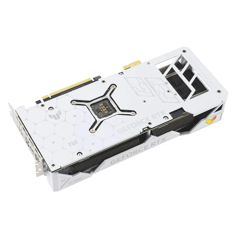 Asus TUF Gaming Geforce RTX 4070 Ti Super OC Edition 16GB GDDR6X BTF White Graphics Card