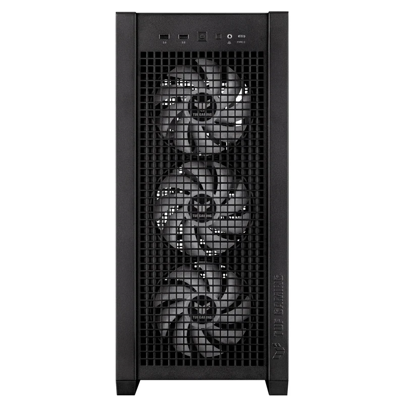 Asus TUF Gaming GT302 ARGB Fans Gaming Case (Black, White)