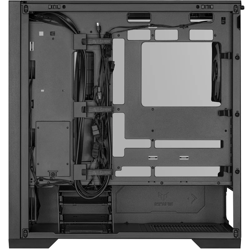 Asus TUF Gaming GT302 ARGB Fans Gaming Case (Black, White)