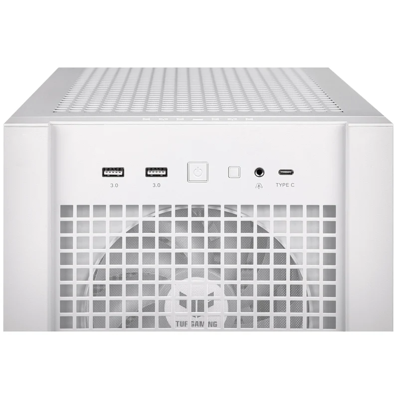 Asus TUF Gaming GT302 ARGB Fans Gaming Case (Black, White)