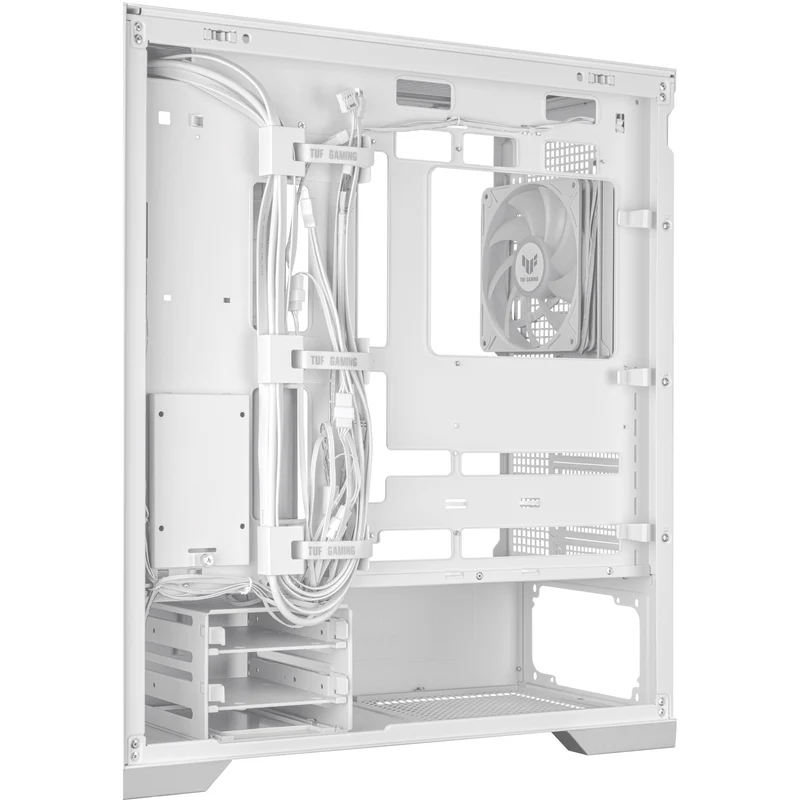 Asus TUF Gaming GT302 ARGB Fans Gaming Case (Black, White)