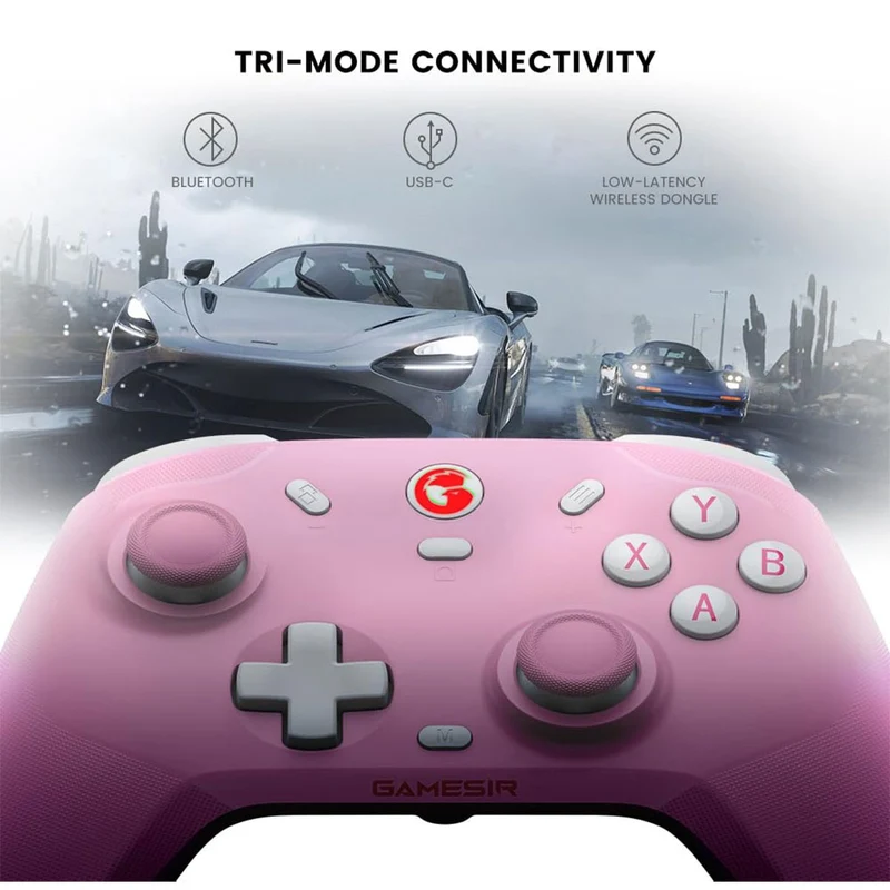 Gamesir T4 Cyclone Pro Multi-Platform Wireless Gamepad with Hall Effect Sticks and Triggers (Twilight, Daybreak)