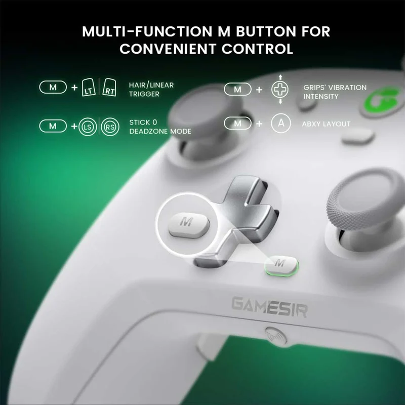 Gamesir T4 Cyclone Pro Multi-Platform Wireless Gamepad with Hall Effect Sticks and Triggers (Twilight, Daybreak)