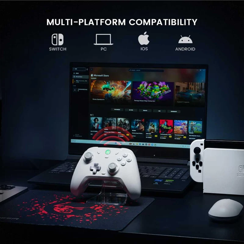 Gamesir T4 Cyclone Pro Multi-Platform Wireless Gamepad with Hall Effect Sticks and Triggers (Twilight, Daybreak)