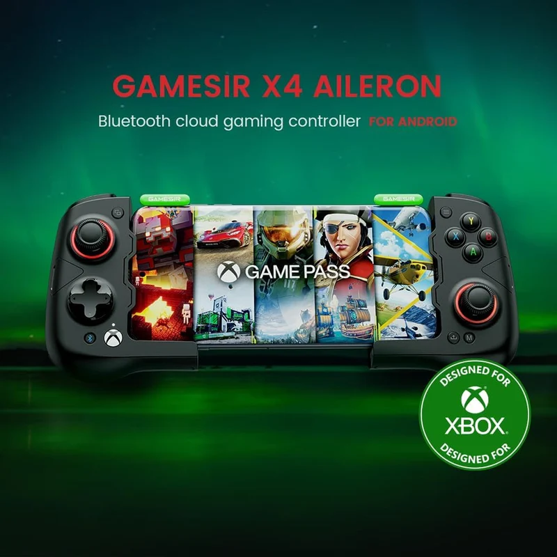 Gamesir X4 Aileron Bluetooth Cloud Gaming Controller for Android (Black)