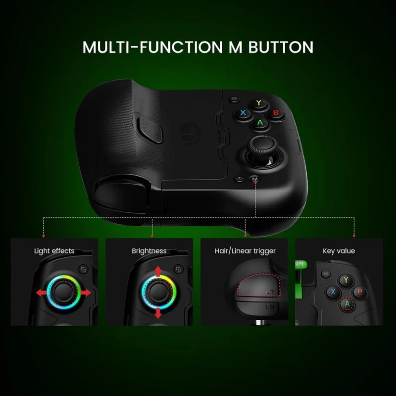 Gamesir X4 Aileron Bluetooth Cloud Gaming Controller for Android (Black)
