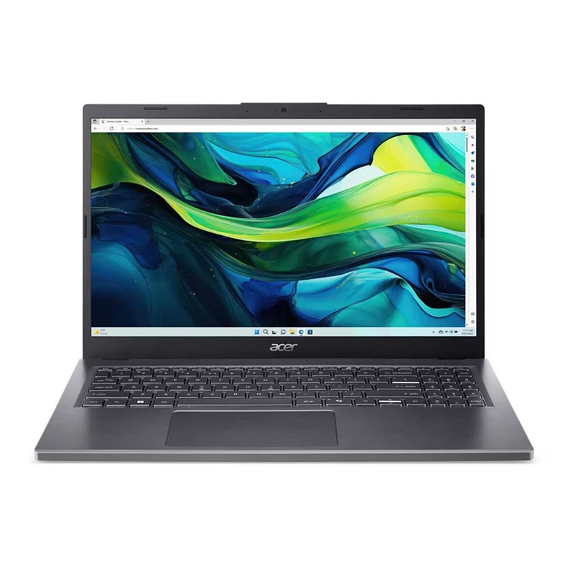 Acer Aspire 15 A15-51M-56E2 Laptop (Steel Grey) | 15.6" FHD (1920x1080) IPS | i5-120U | 8GB RAM | 512GB SSD | Intel Graphics | Windows 11 Home | MS Office Home & Student 2021 | Acer Entry Run Rate Backpack E-1620-P